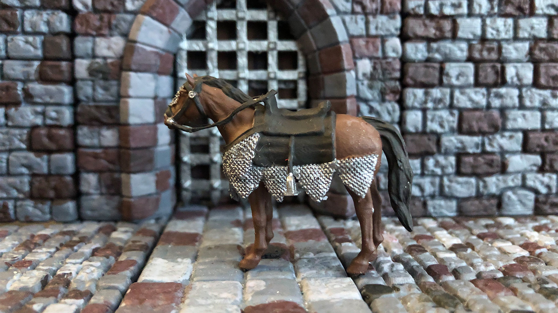 Crusader horse 1 3D print model_4