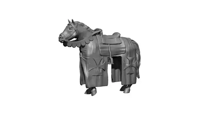 Crusader horse 3