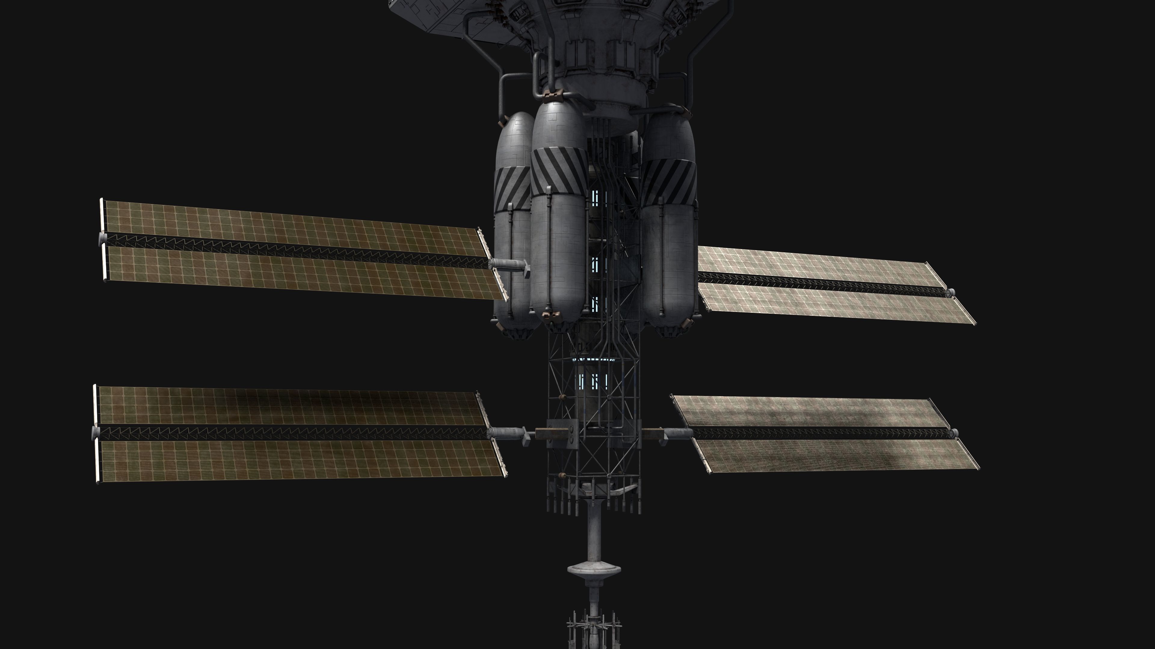 Battlestar Galactica - Armistice Station 3D model_7