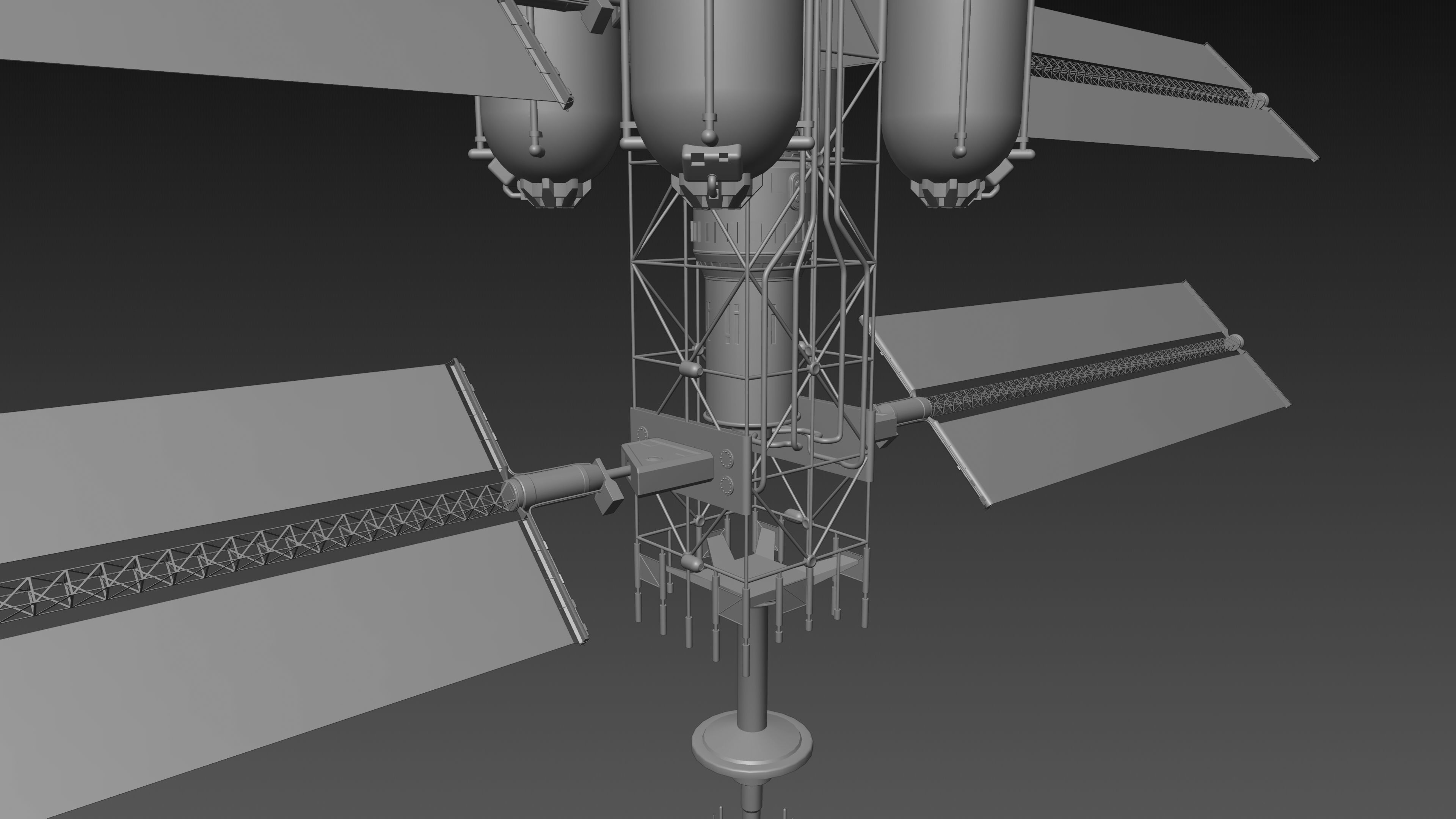 Battlestar Galactica - Armistice Station 3D model_19