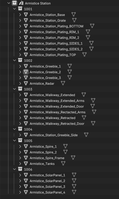 Battlestar Galactica - Armistice Station 3D model_24