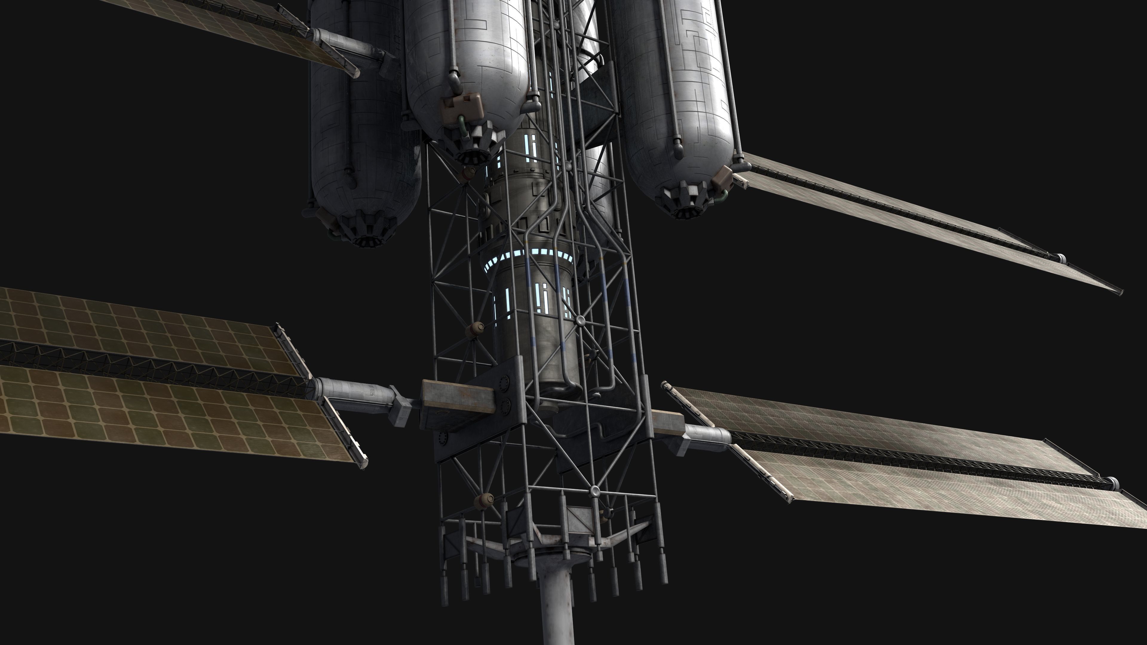 Battlestar Galactica - Armistice Station 3D model_5