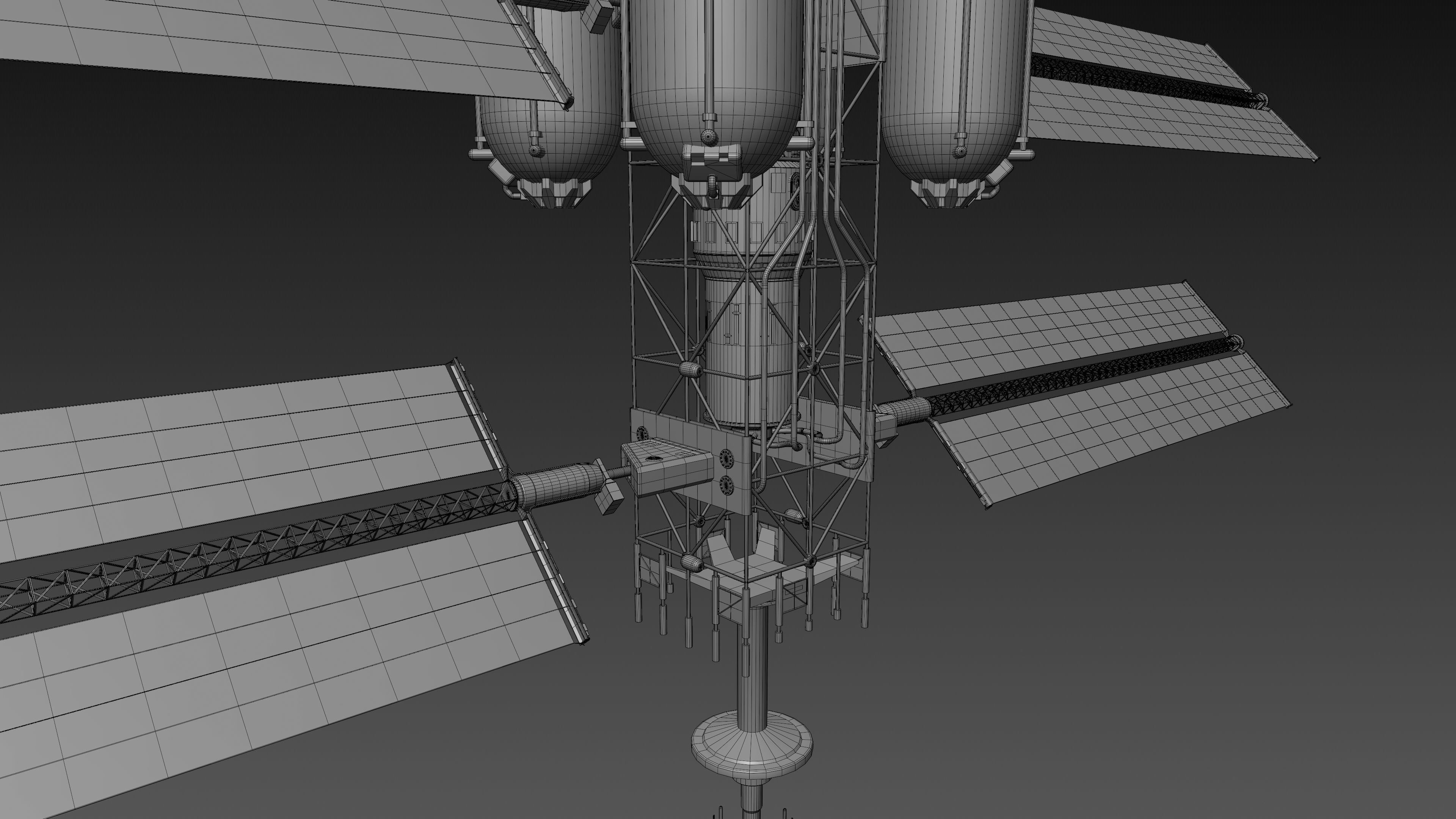 Battlestar Galactica - Armistice Station 3D model_18