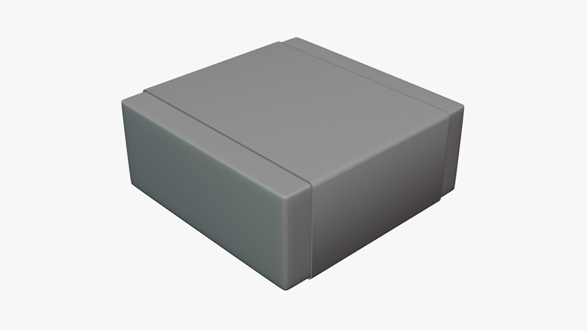 Basic Soap - Geometry Only No Textures No Materials 3D model_4