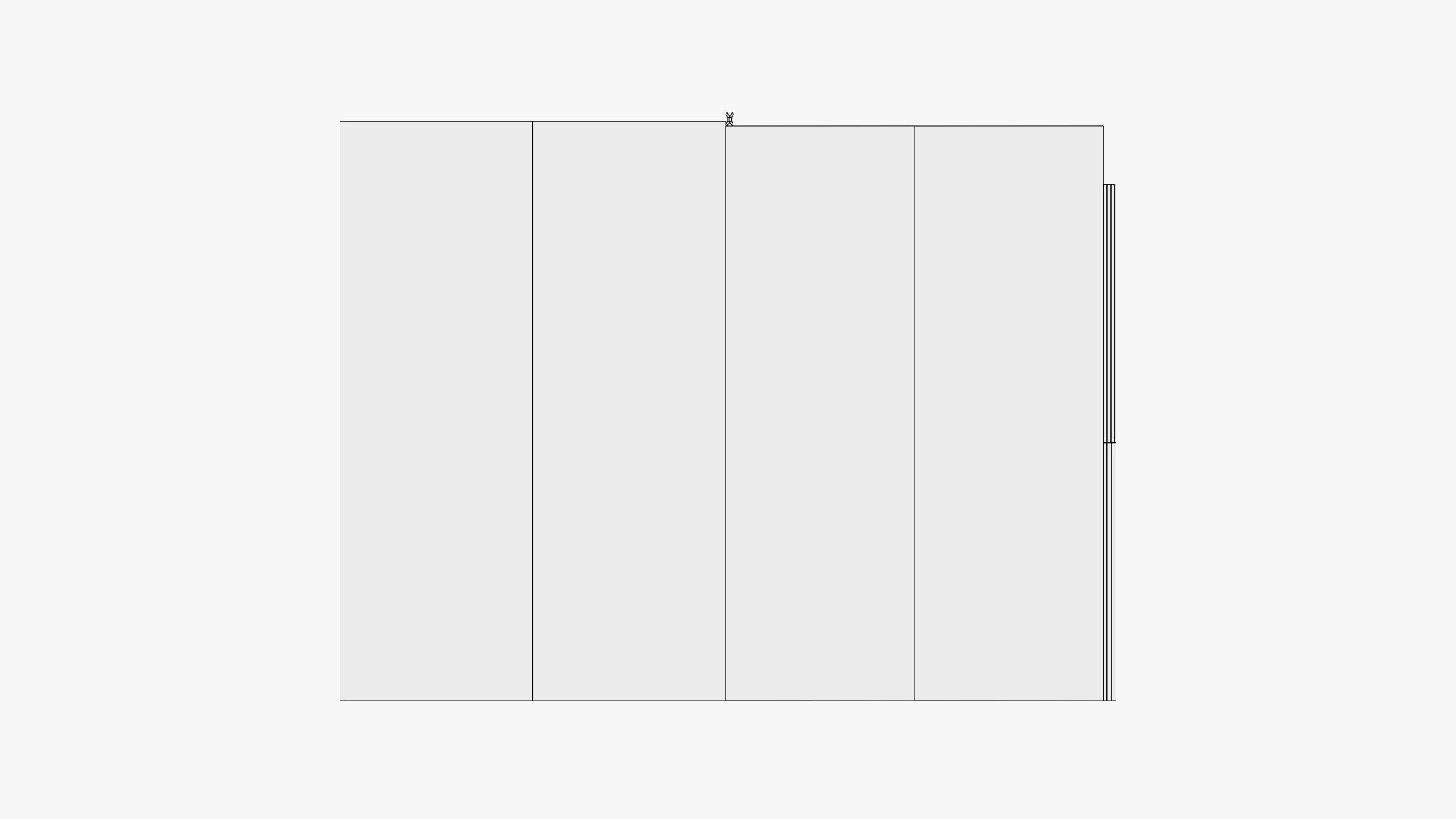 Basic Box Label - Geometry Only No Textures No Materials 3D model_6