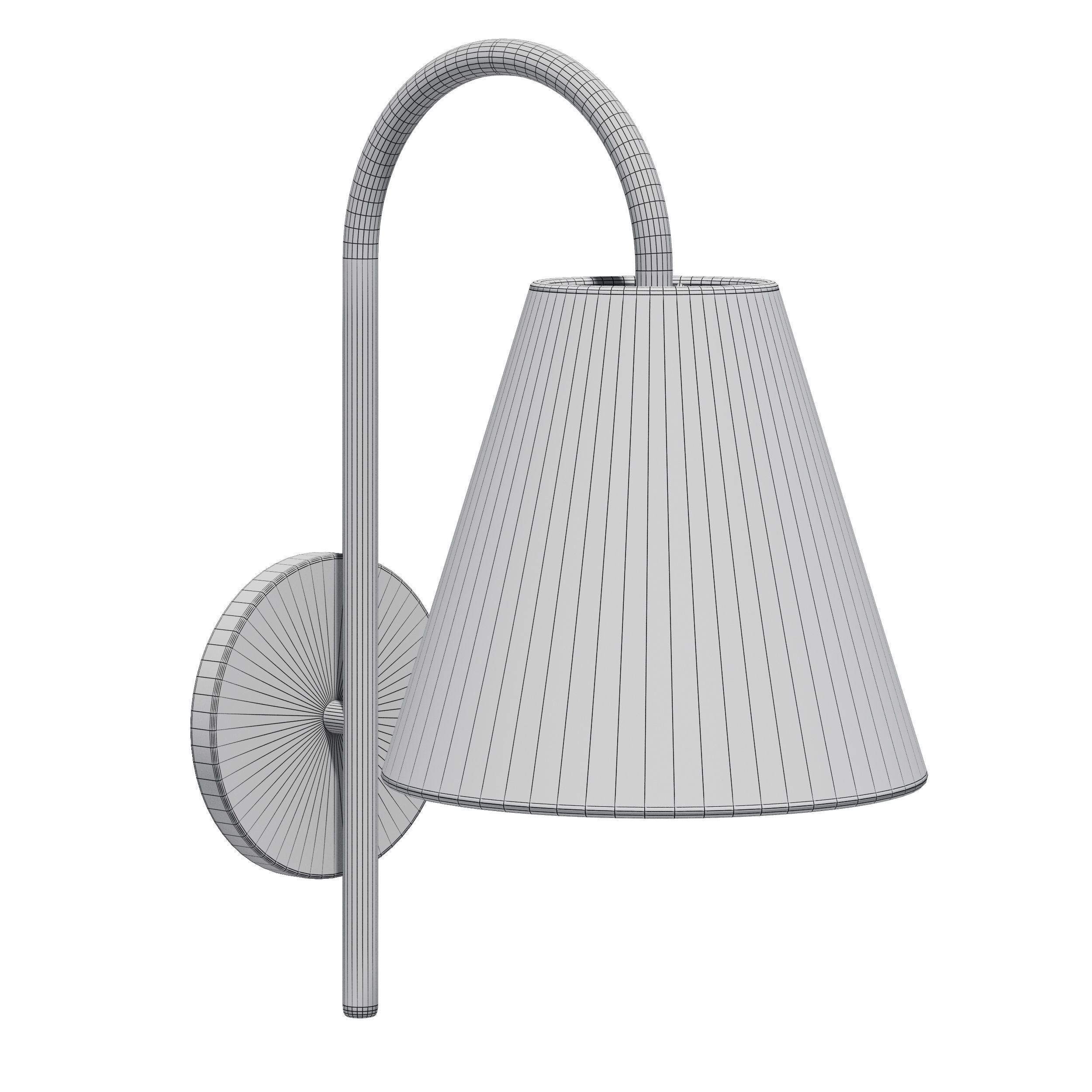 Dantone Home Idol Sconce 3D model_4