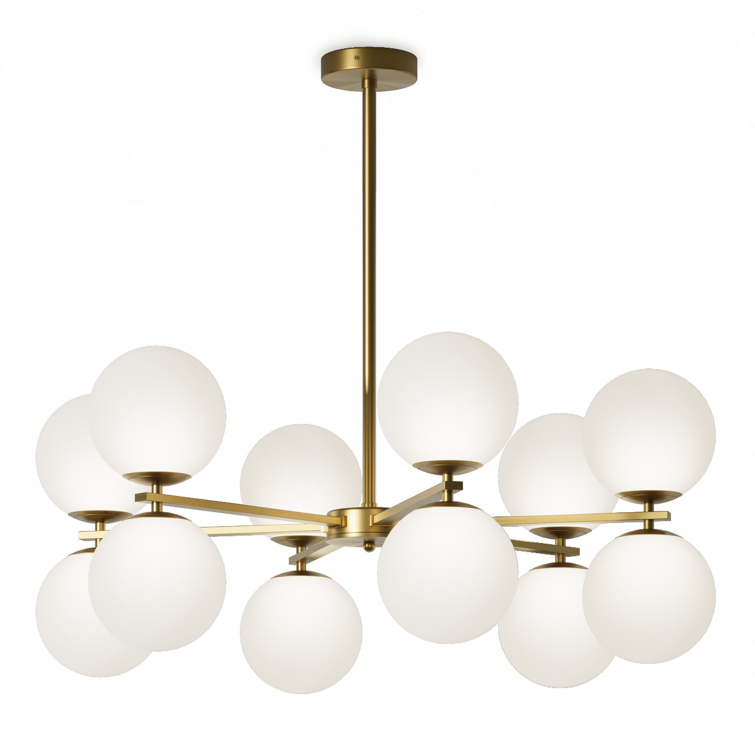 Dantone Home Molecule Chandelier 3D model_1