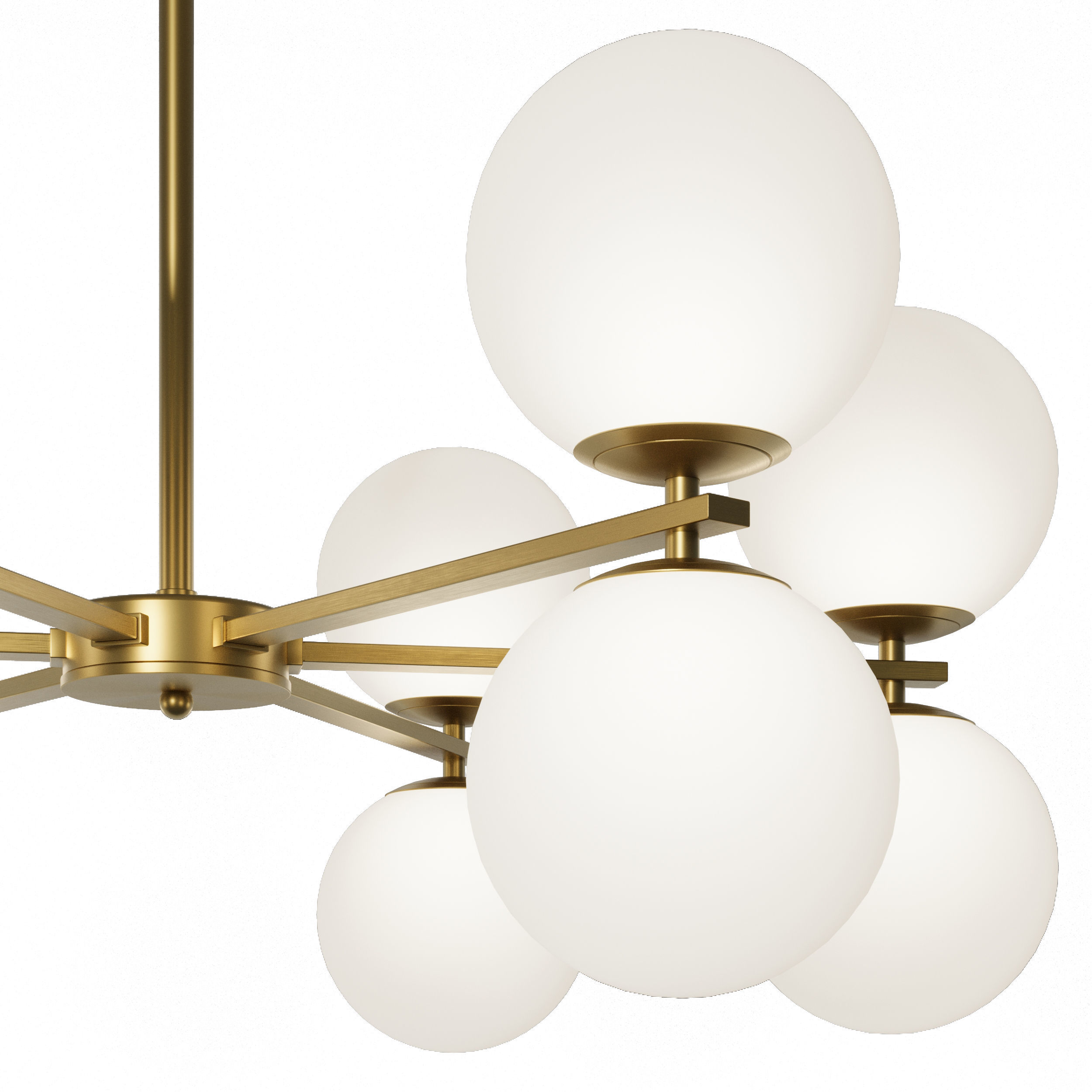 Dantone Home Molecule Chandelier 3D model_4