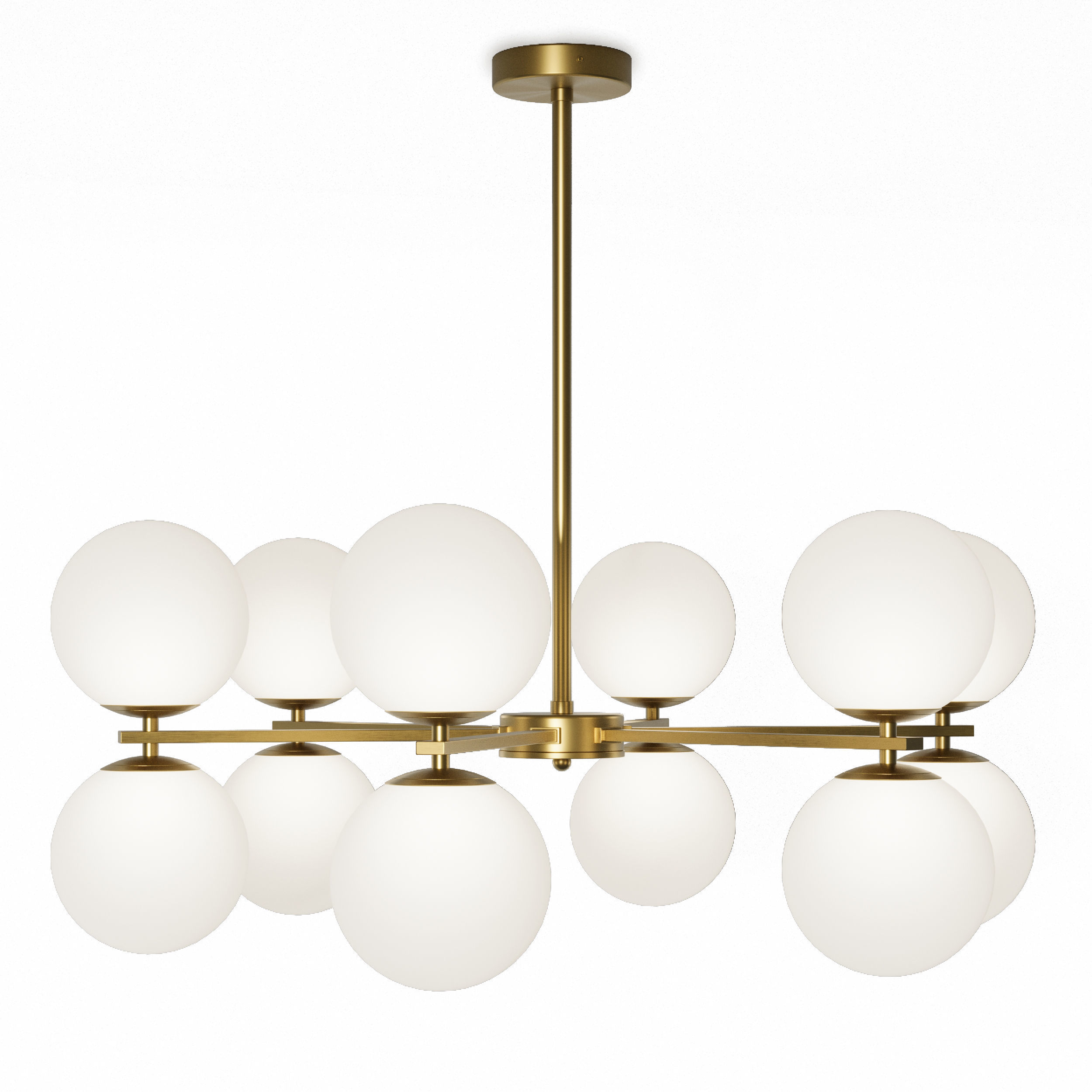 Dantone Home Molecule Chandelier 3D model_2