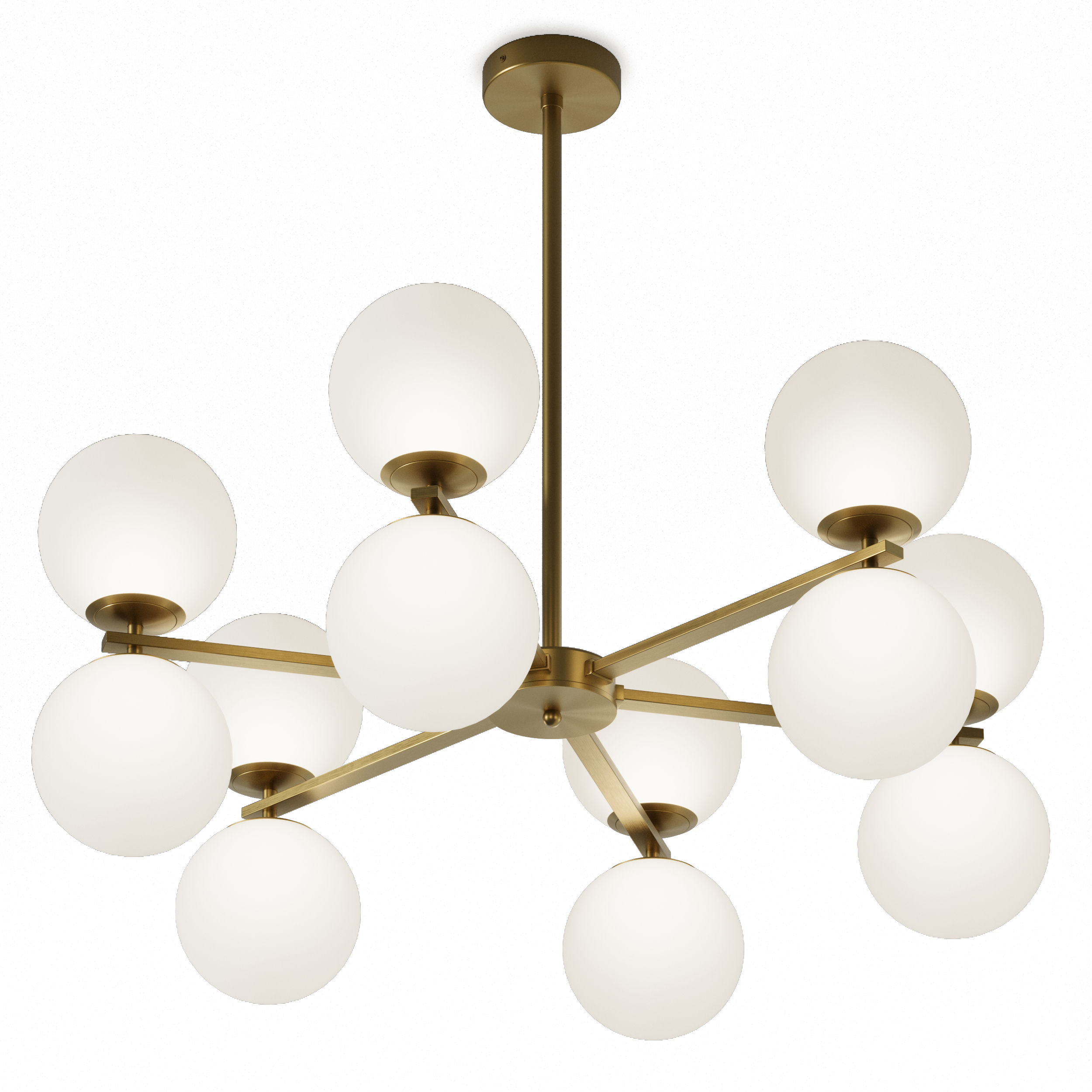 Dantone Home Molecule Chandelier 3D model_3