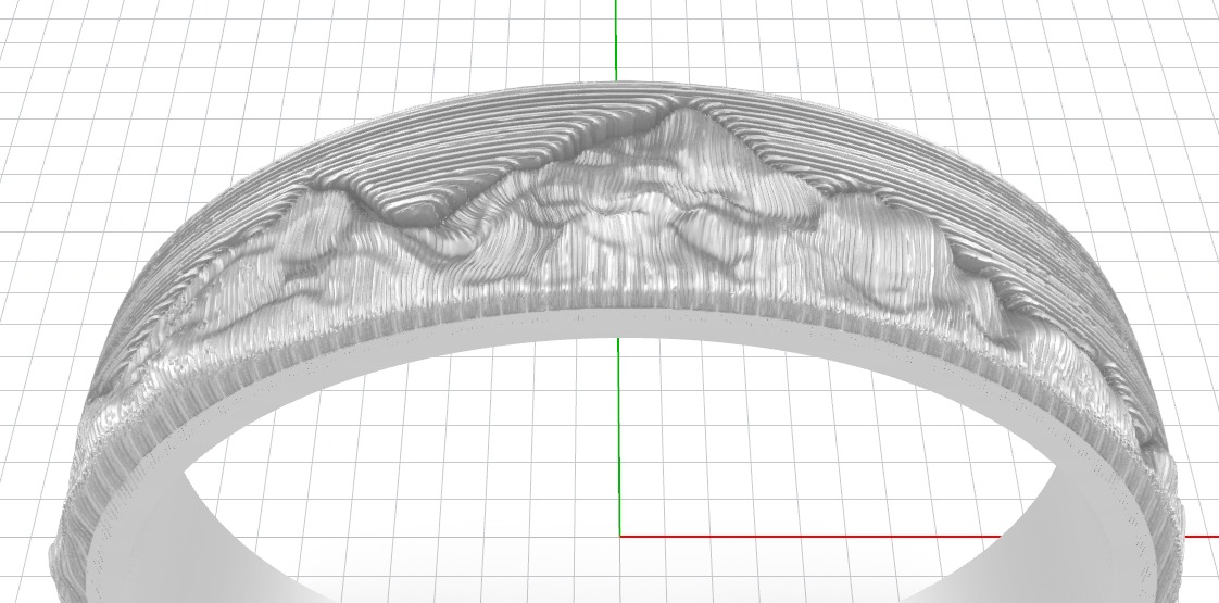 Everest Ring 3D print model_5
