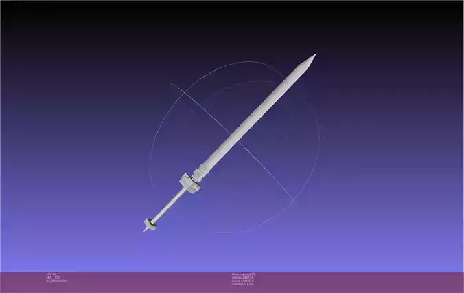 Soul Eater Crona Sword Ragnarok 3D print model