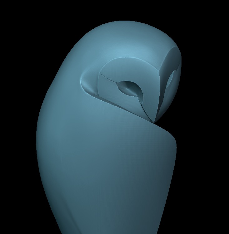 Wisdom Sentinel The Watchful Owl of Faith 3D print model_7