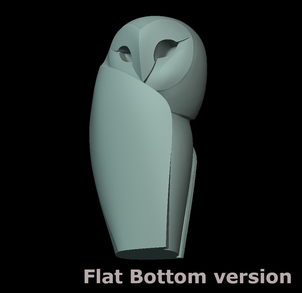 Wisdom Sentinel The Watchful Owl of Faith 3D print model_8