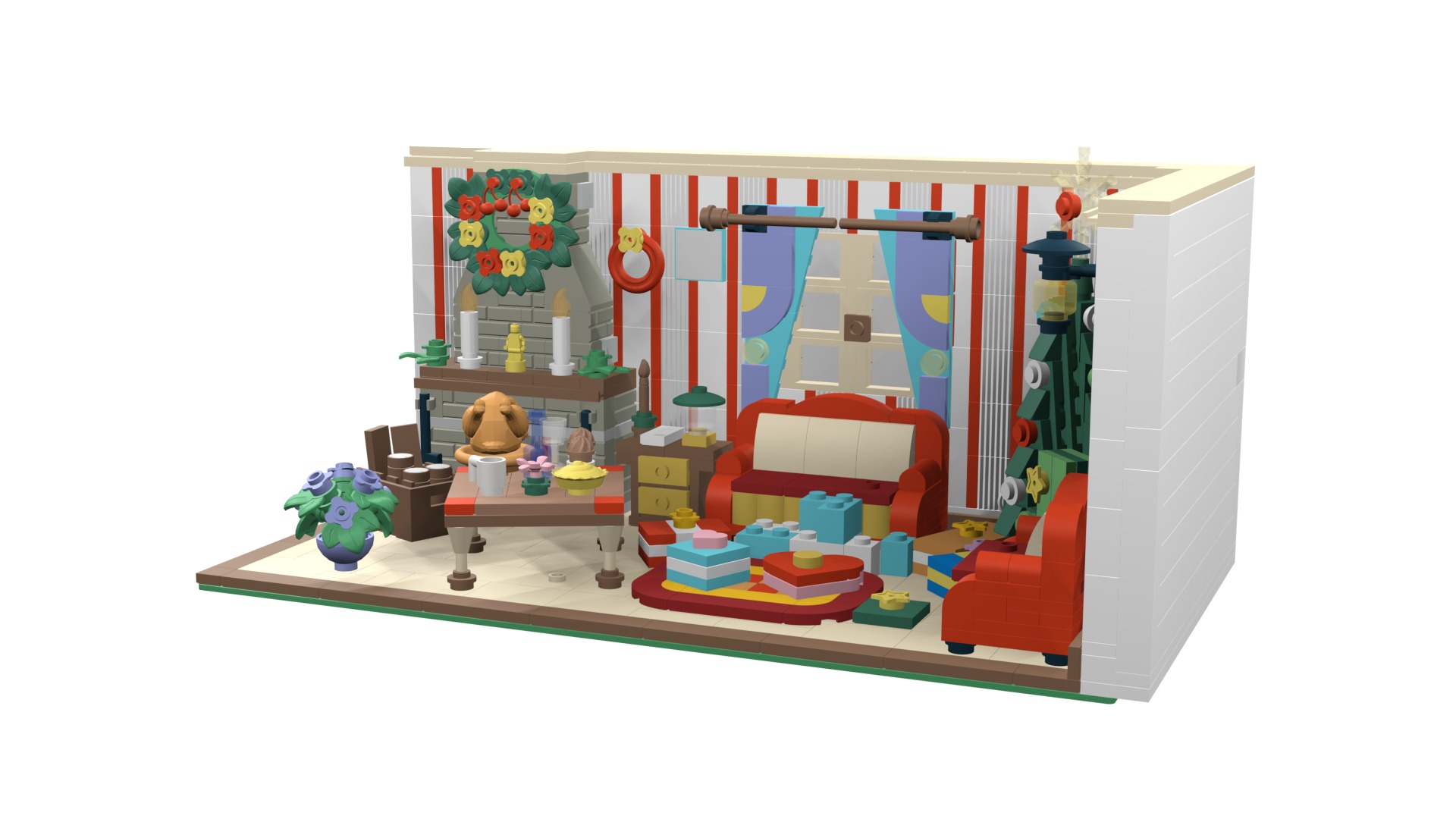 TwindBricks3D - Cozy Christmas Vibes 3D print model_44