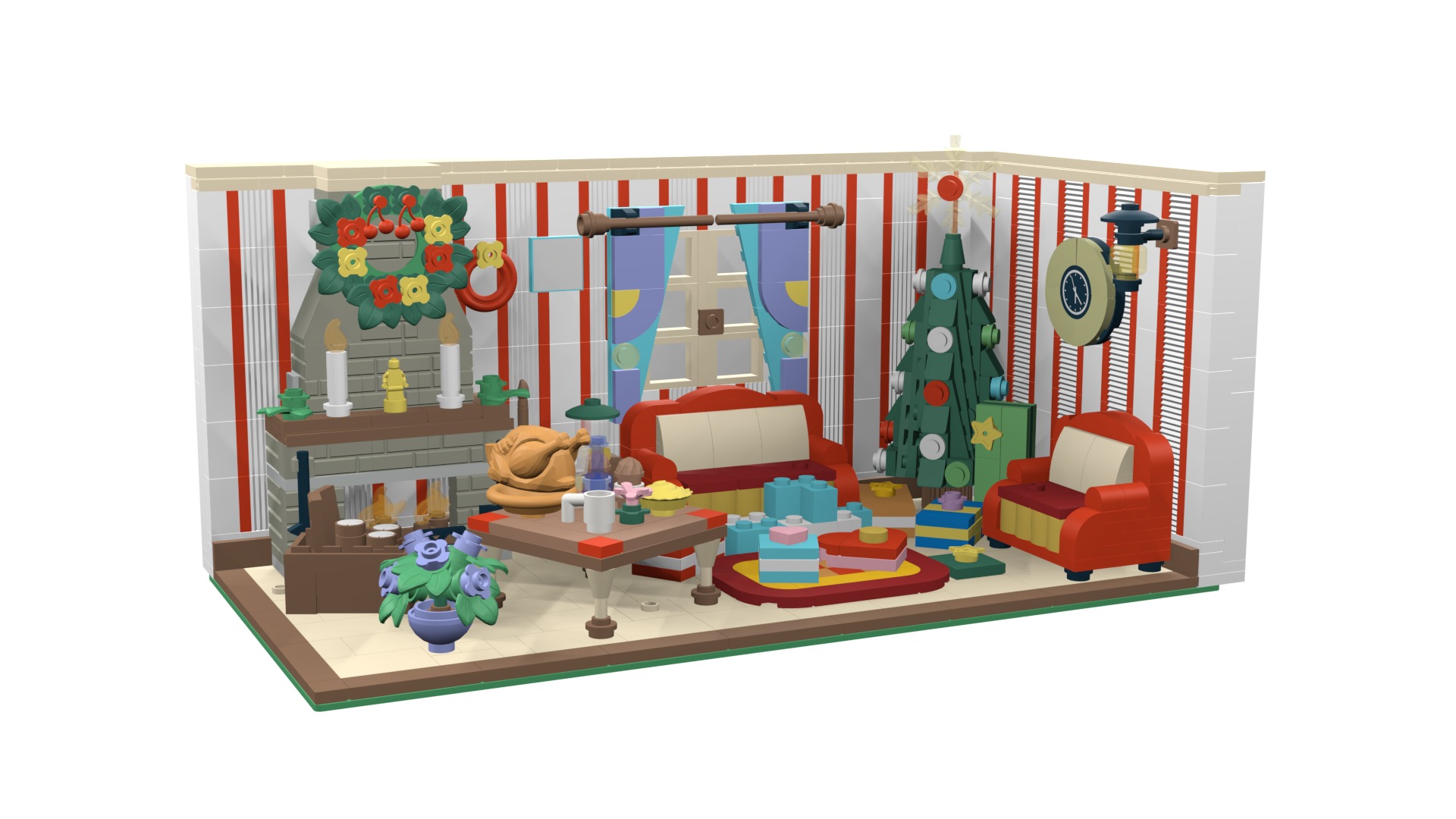 TwindBricks3D - Cozy Christmas Vibes 3D print model_43