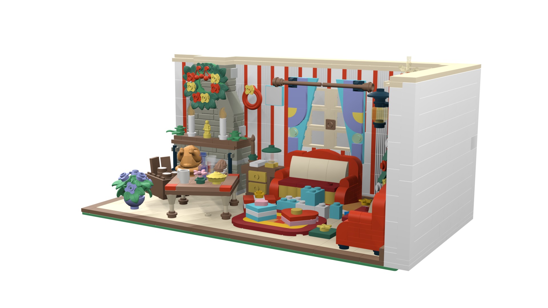 TwindBricks3D - Cozy Christmas Vibes 3D print model_41