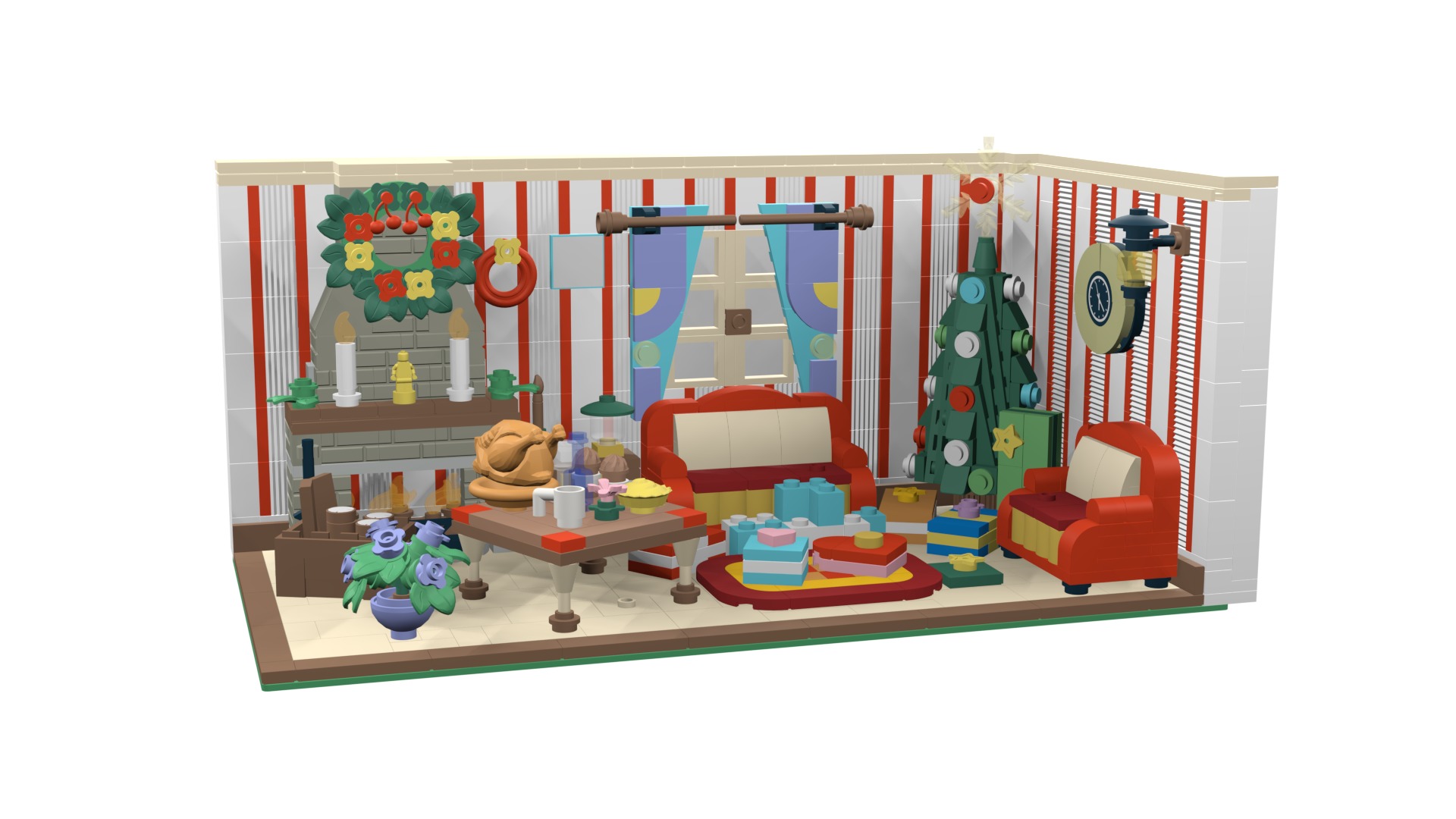 TwindBricks3D - Cozy Christmas Vibes 3D print model_42