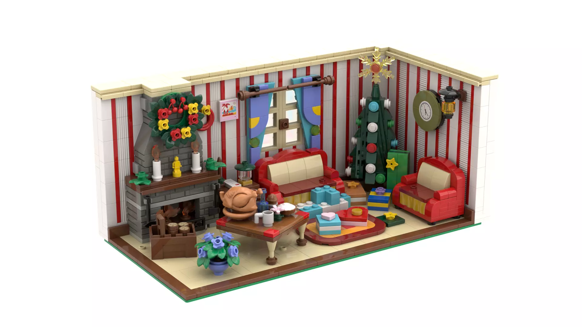 TwindBricks3D - Cozy Christmas Vibes 3D print model_0