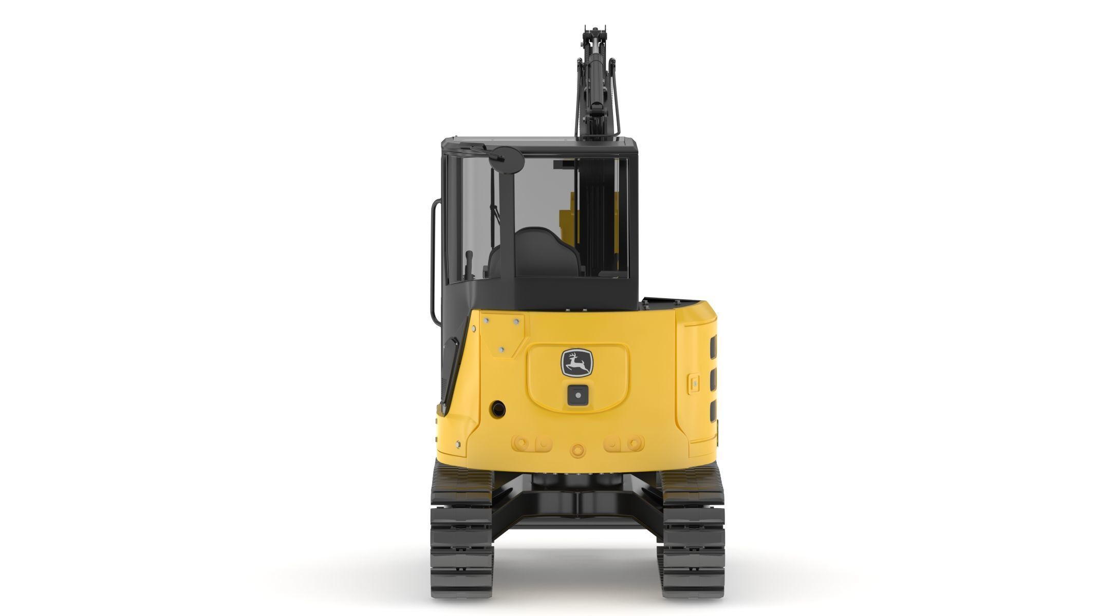John Deere 30 P-Tier Compact Excavator 3D model_6