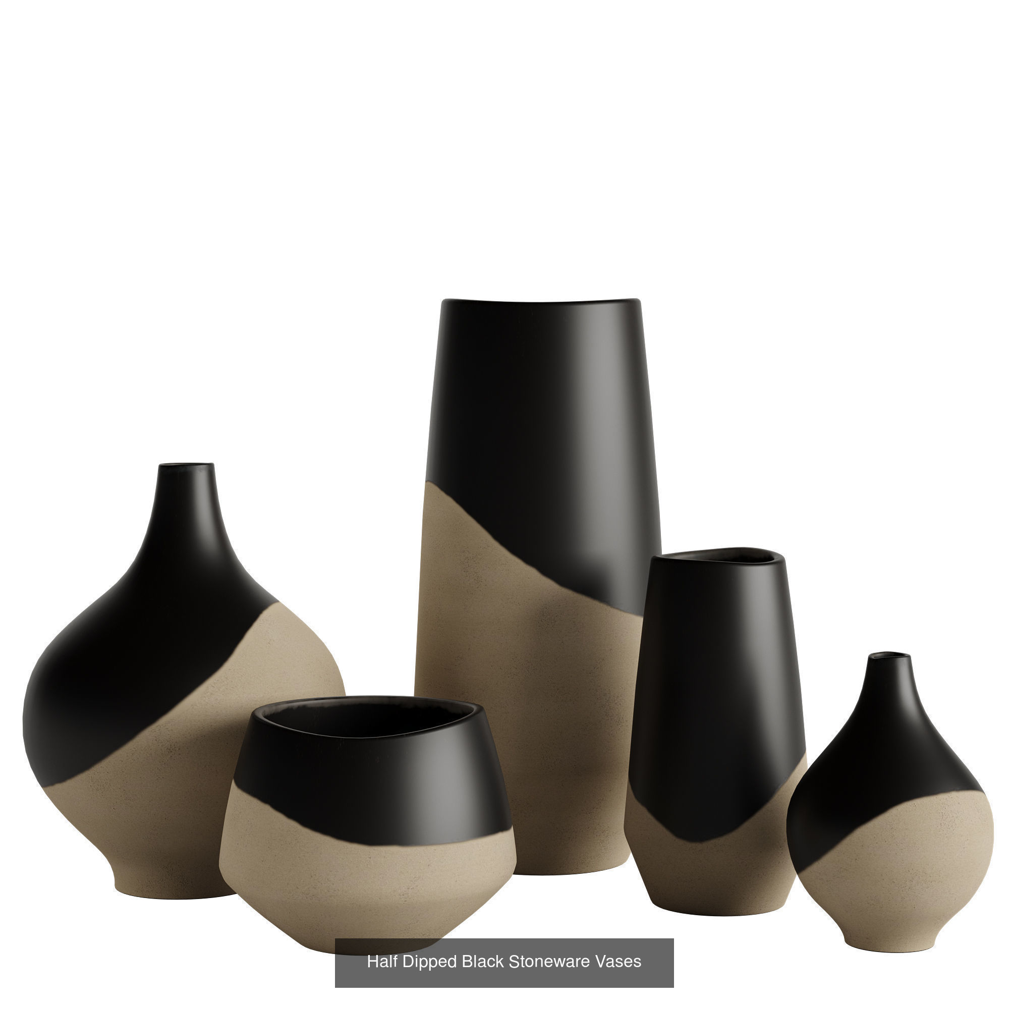 Hand painted ceramic vase collection _2