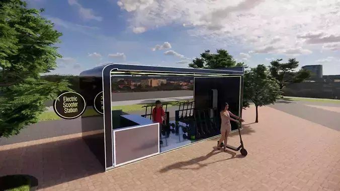 Scooter Rental Area skp