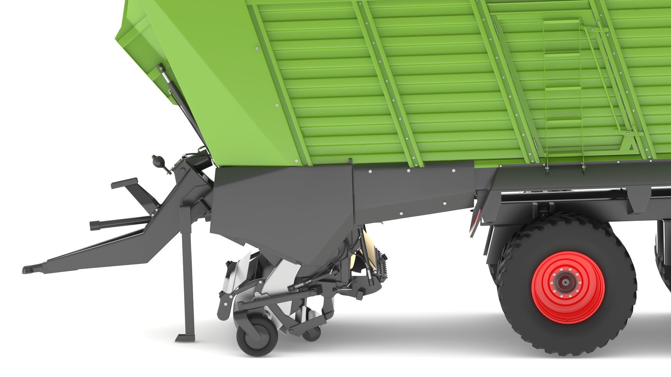 Fendt Tigo Forage Wagons 6 Wheels 3D model_15