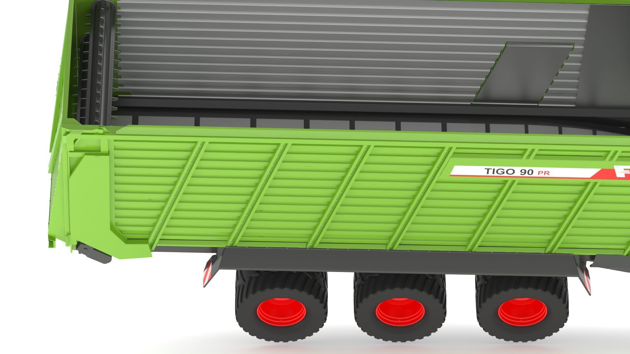 Fendt Tigo Forage Wagons 6 Wheels 3D model_19