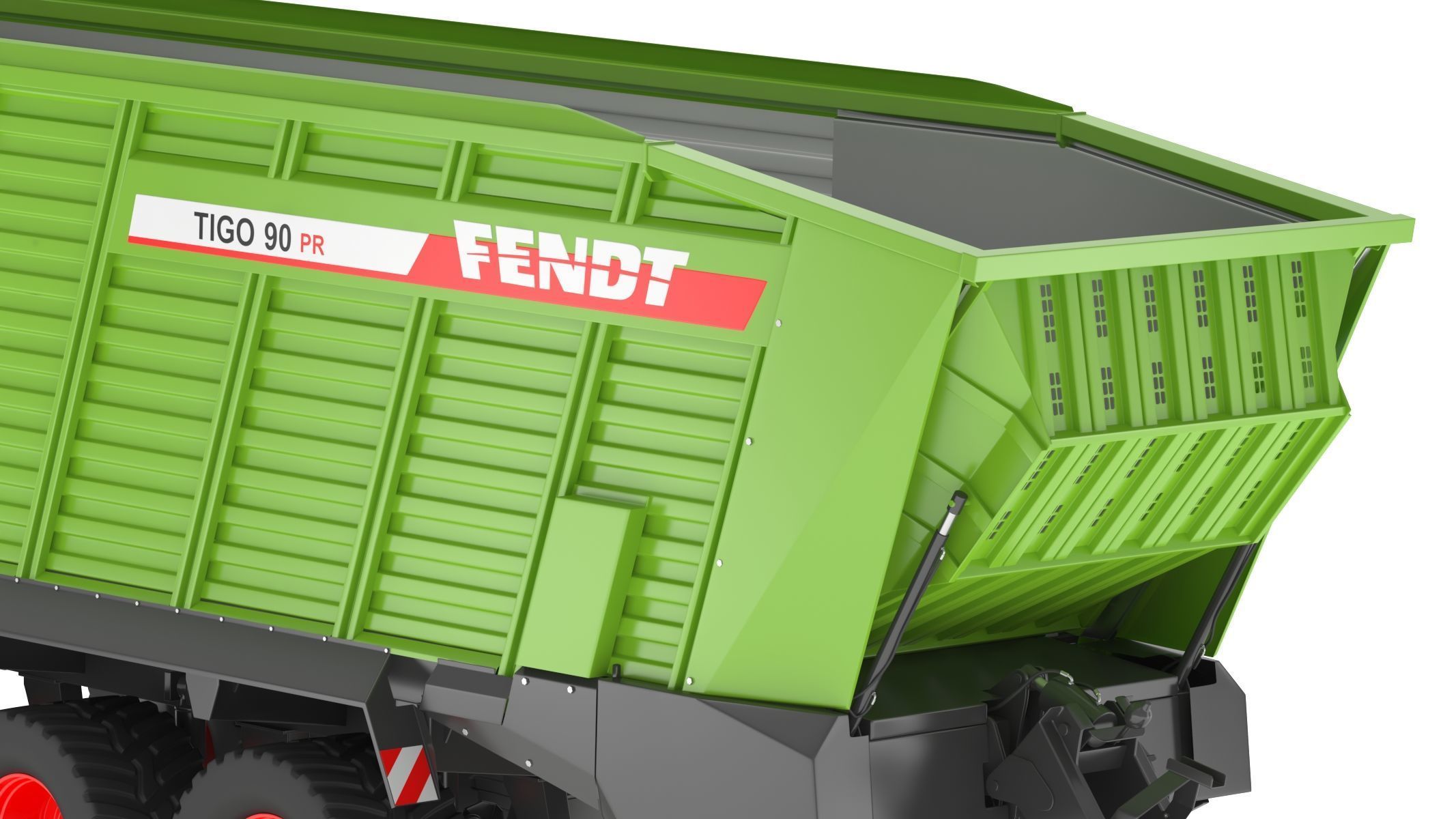 Fendt Tigo Forage Wagons 6 Wheels 3D model_18