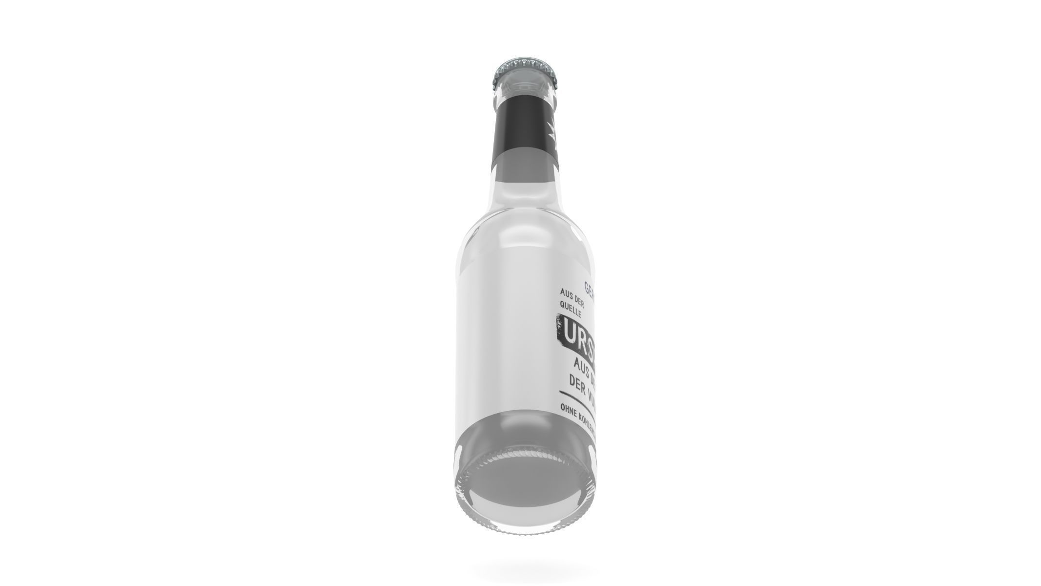 Generic Drink Bottle 3D model_3