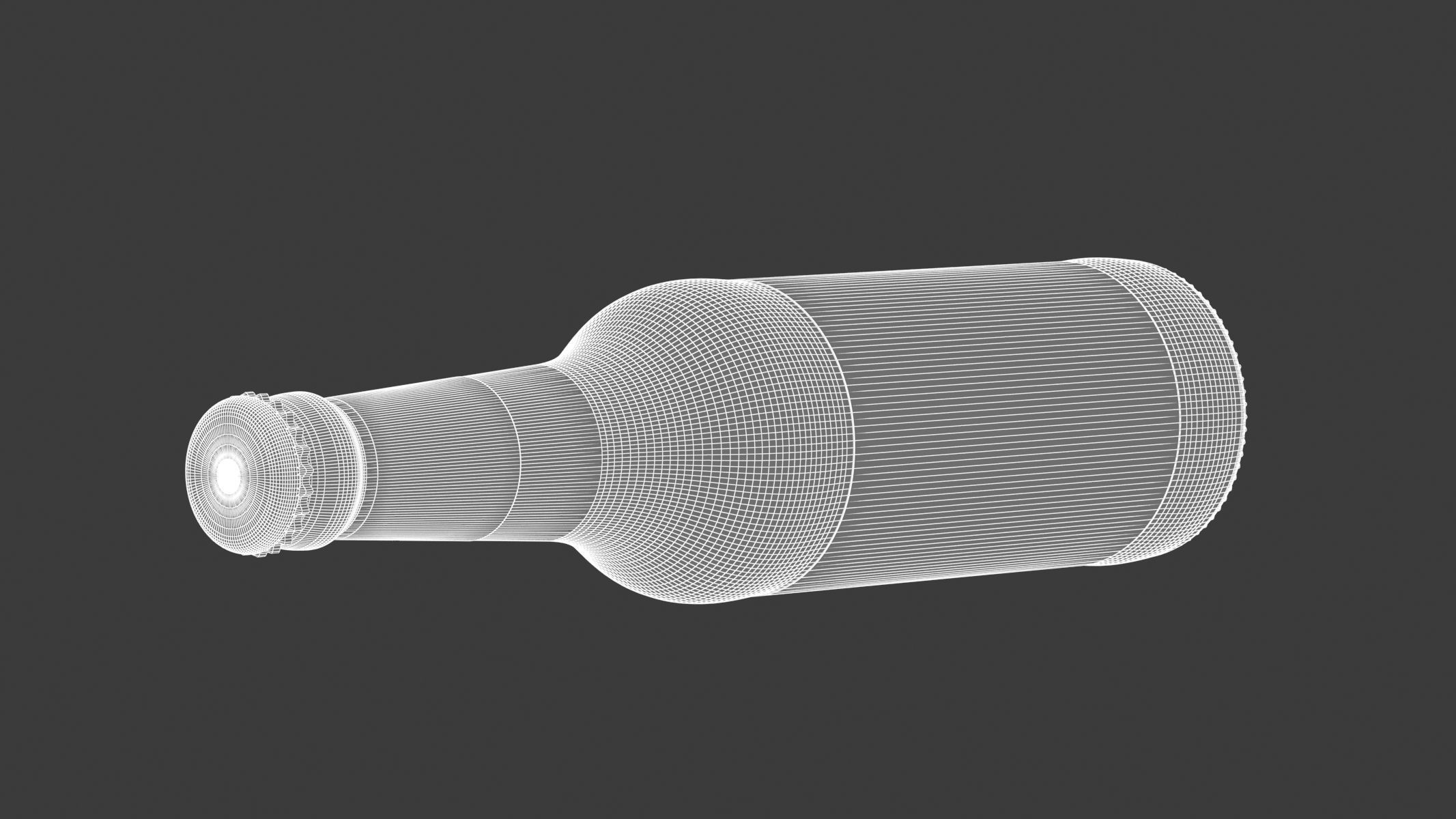 Generic Drink Bottle 3D model_9