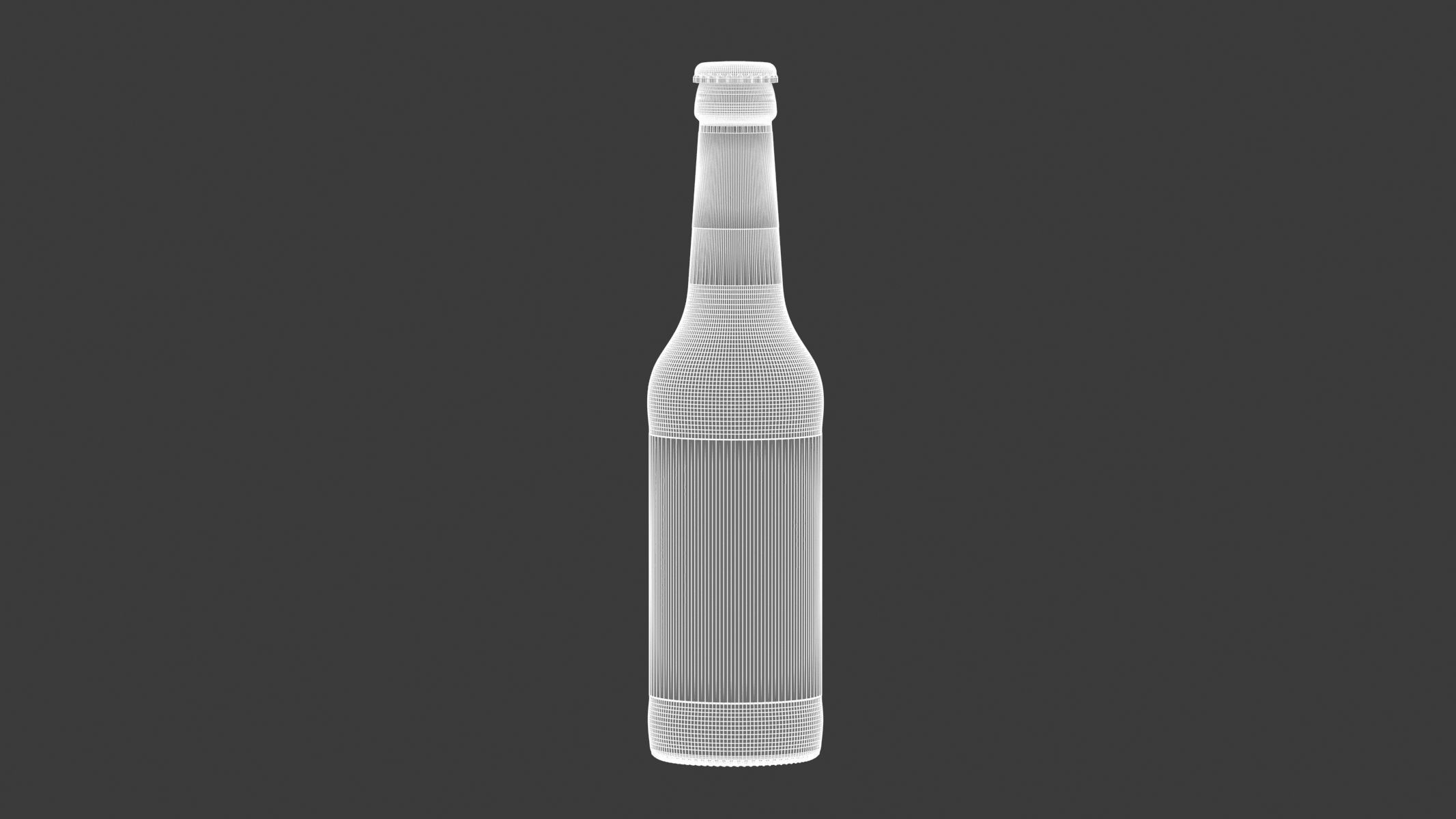 Generic Drink Bottle 3D model_6