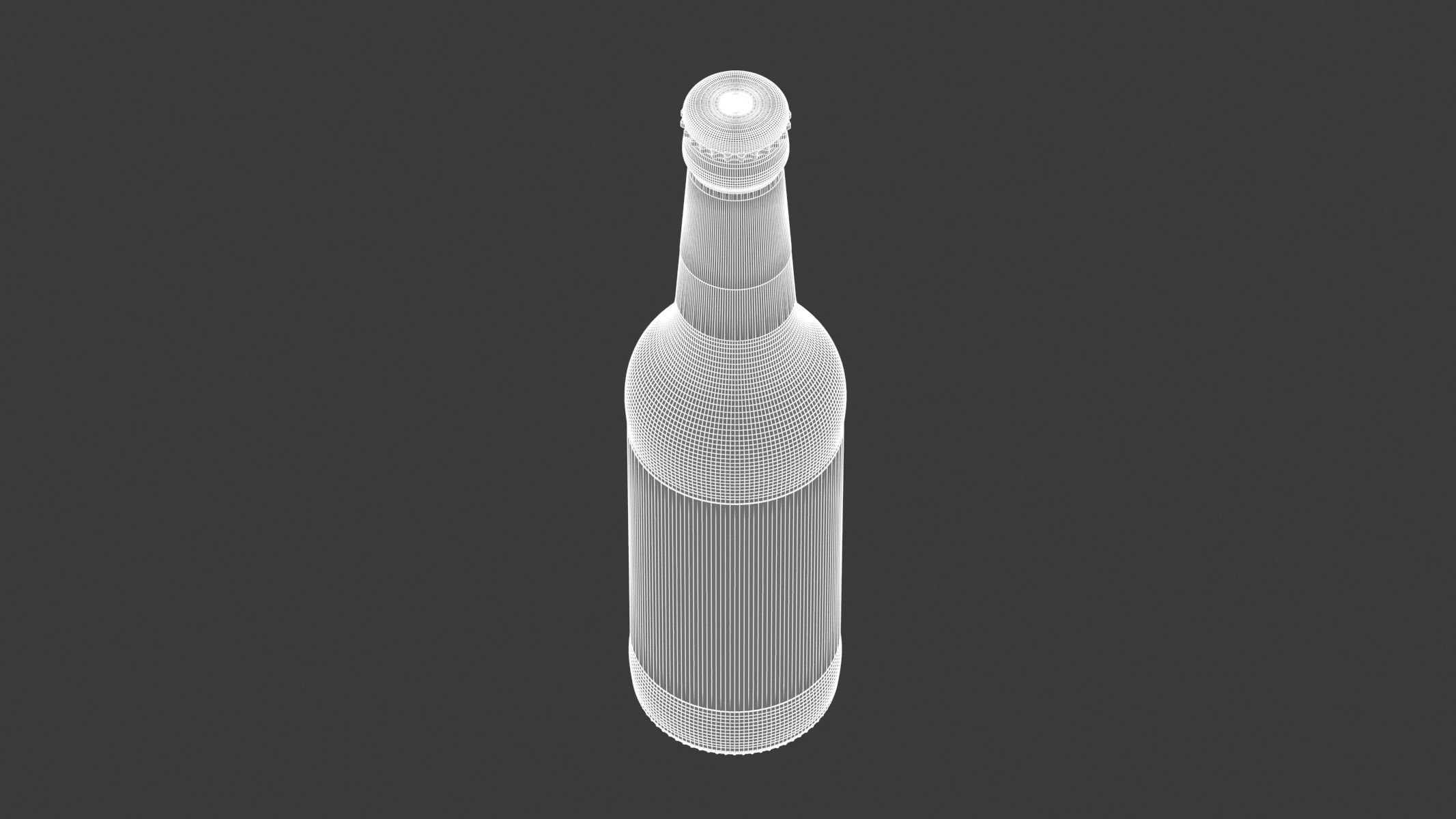 Generic Drink Bottle 3D model_7