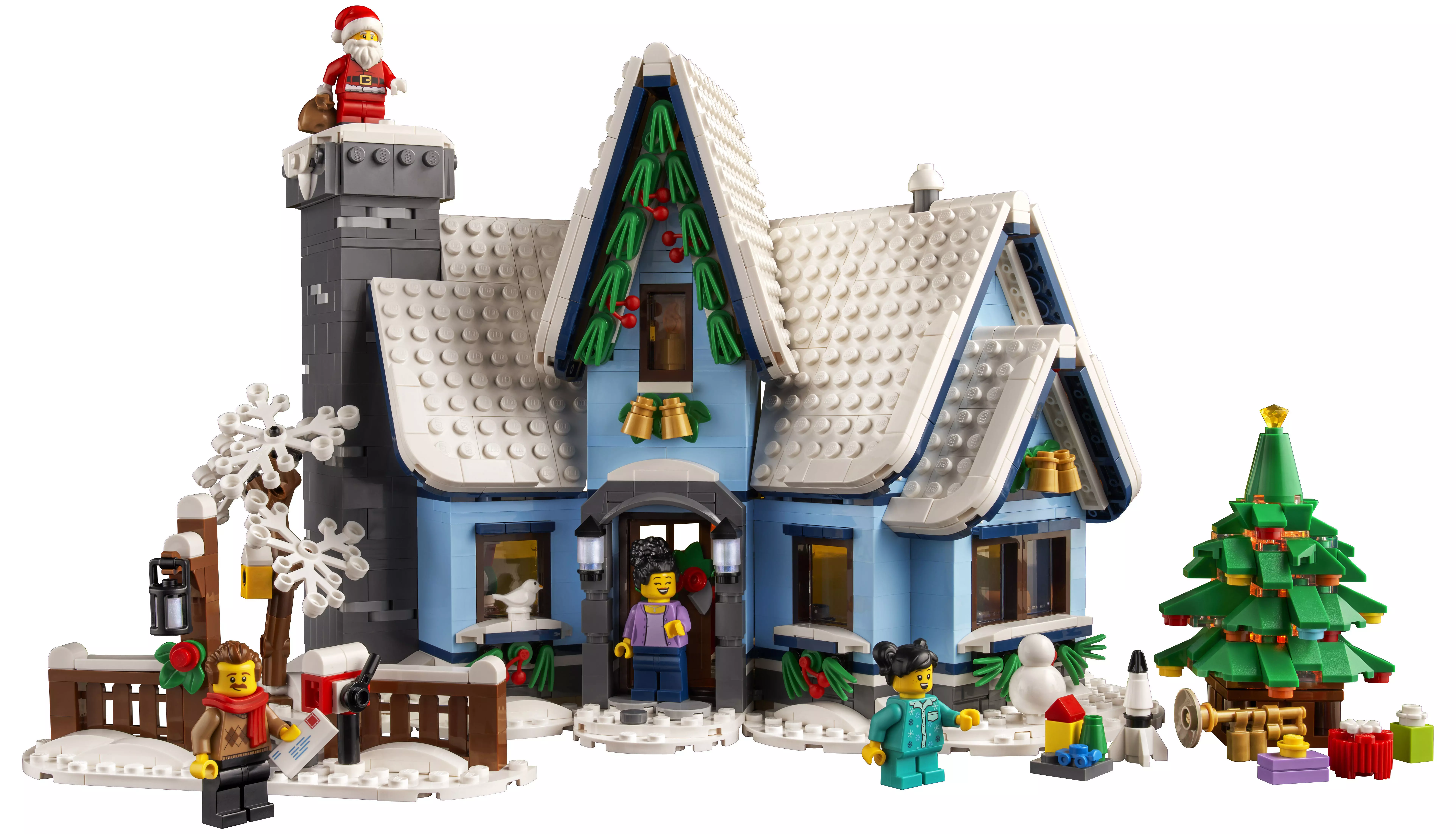 MocBricks3D - Lego 10293 Santa Visit 3D print model_0