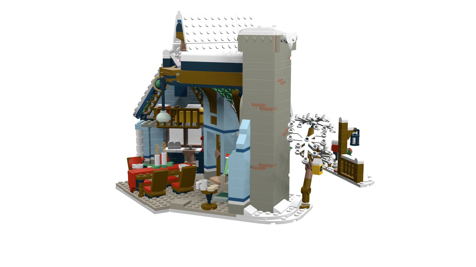 MocBricks3D - Lego 10293 Santa Visit 3D print model_27