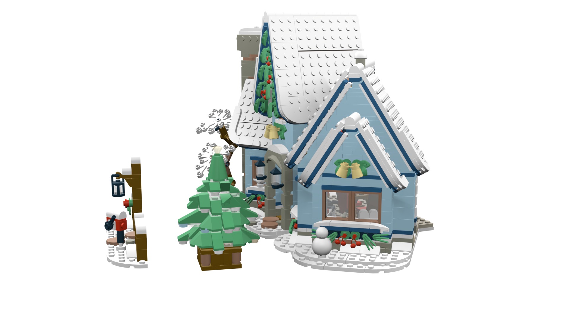 MocBricks3D - Lego 10293 Santa Visit 3D print model_48