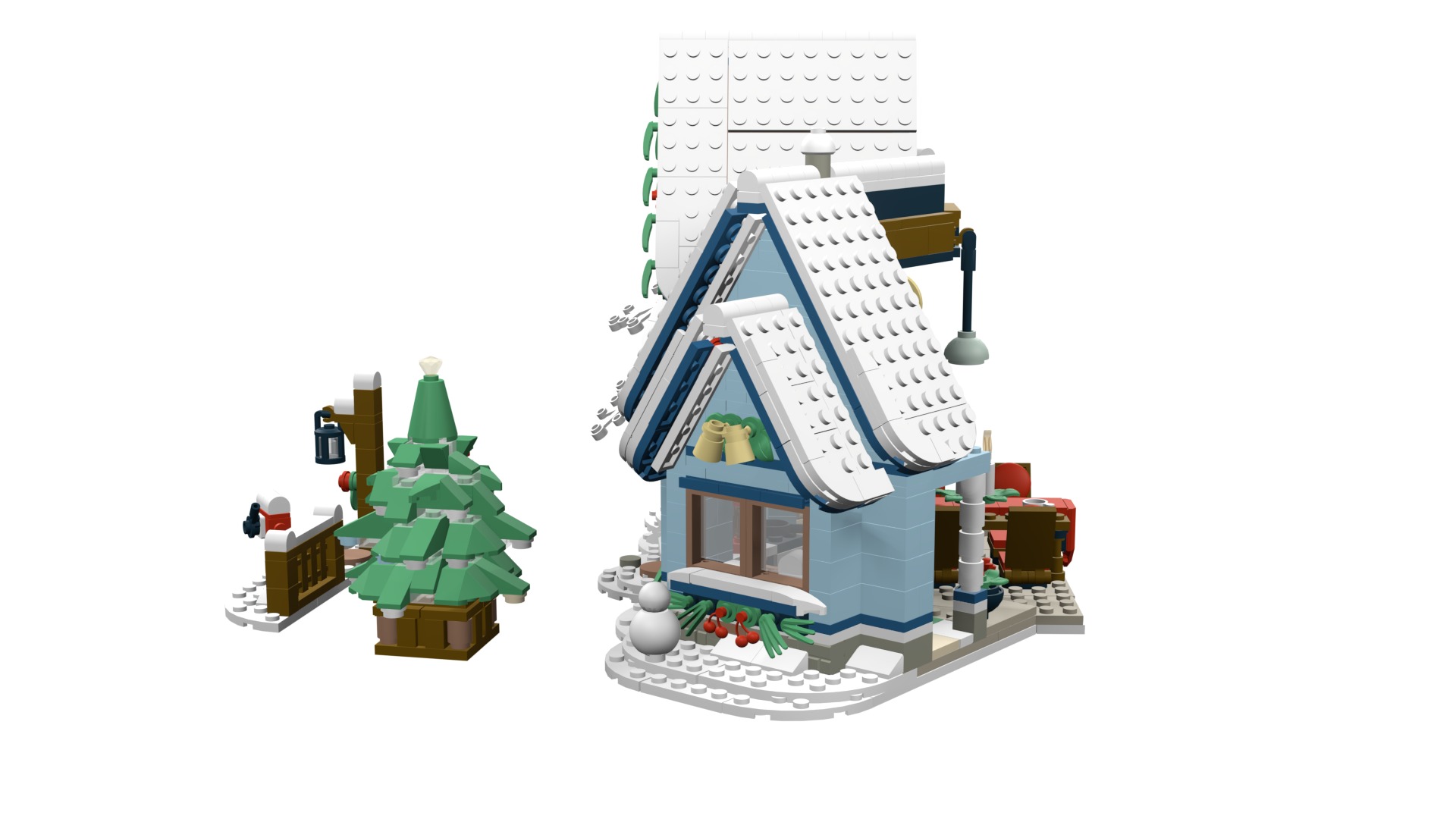MocBricks3D - Lego 10293 Santa Visit 3D print model_45
