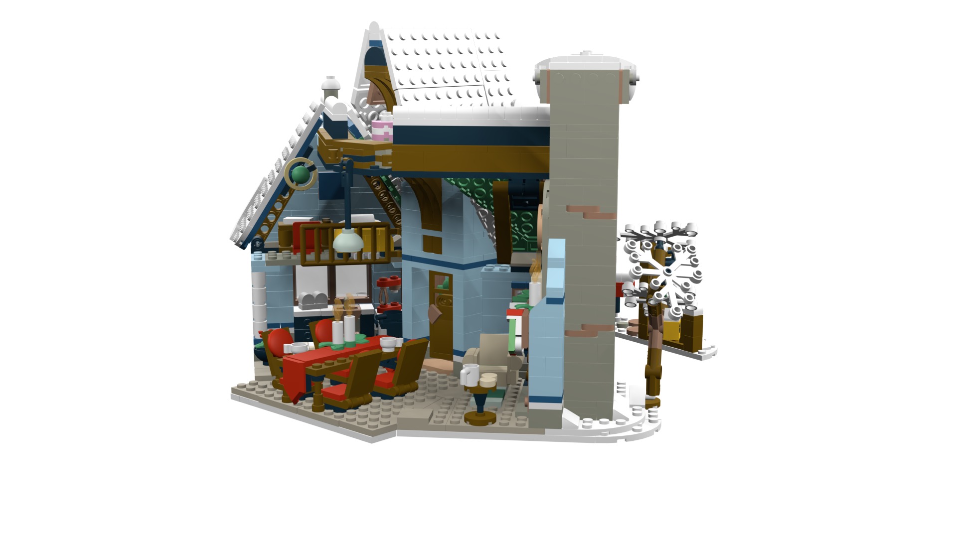 MocBricks3D - Lego 10293 Santa Visit 3D print model_29