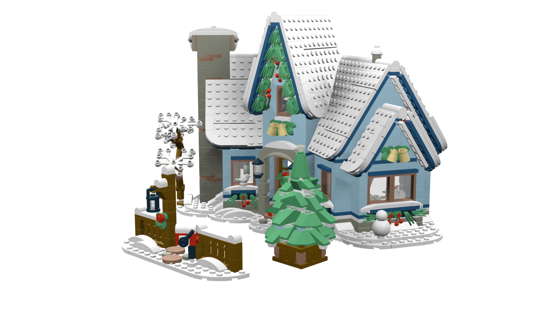 MocBricks3D - Lego 10293 Santa Visit 3D print model_52