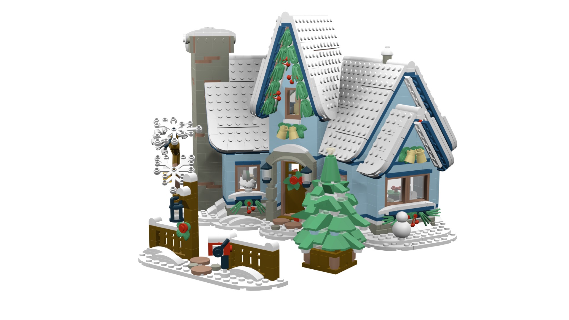 MocBricks3D - Lego 10293 Santa Visit 3D print model_53