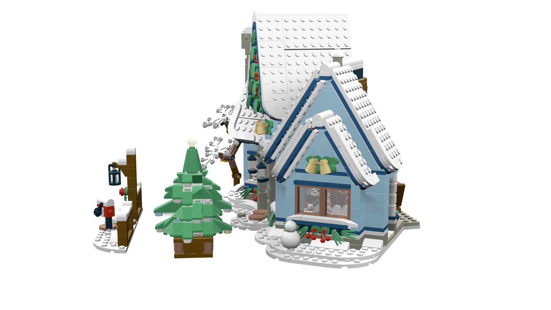 MocBricks3D - Lego 10293 Santa Visit 3D print model_47