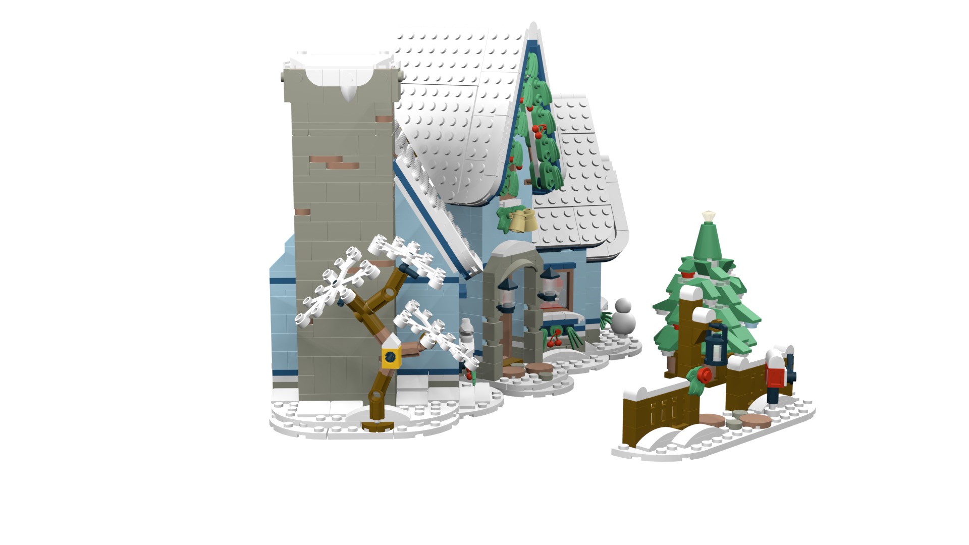 MocBricks3D - Lego 10293 Santa Visit 3D print model_19