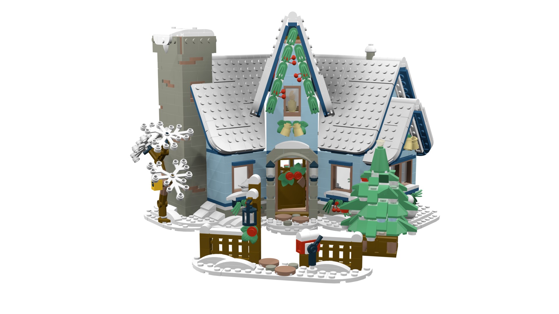 MocBricks3D - Lego 10293 Santa Visit 3D print model_56