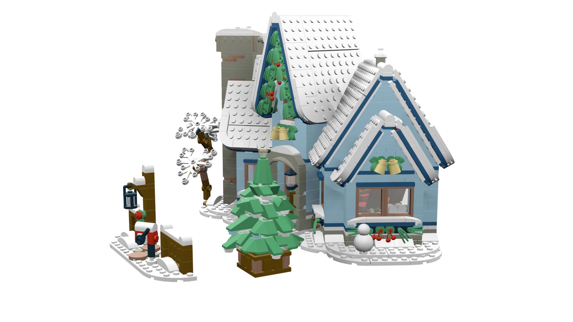 MocBricks3D - Lego 10293 Santa Visit 3D print model_50