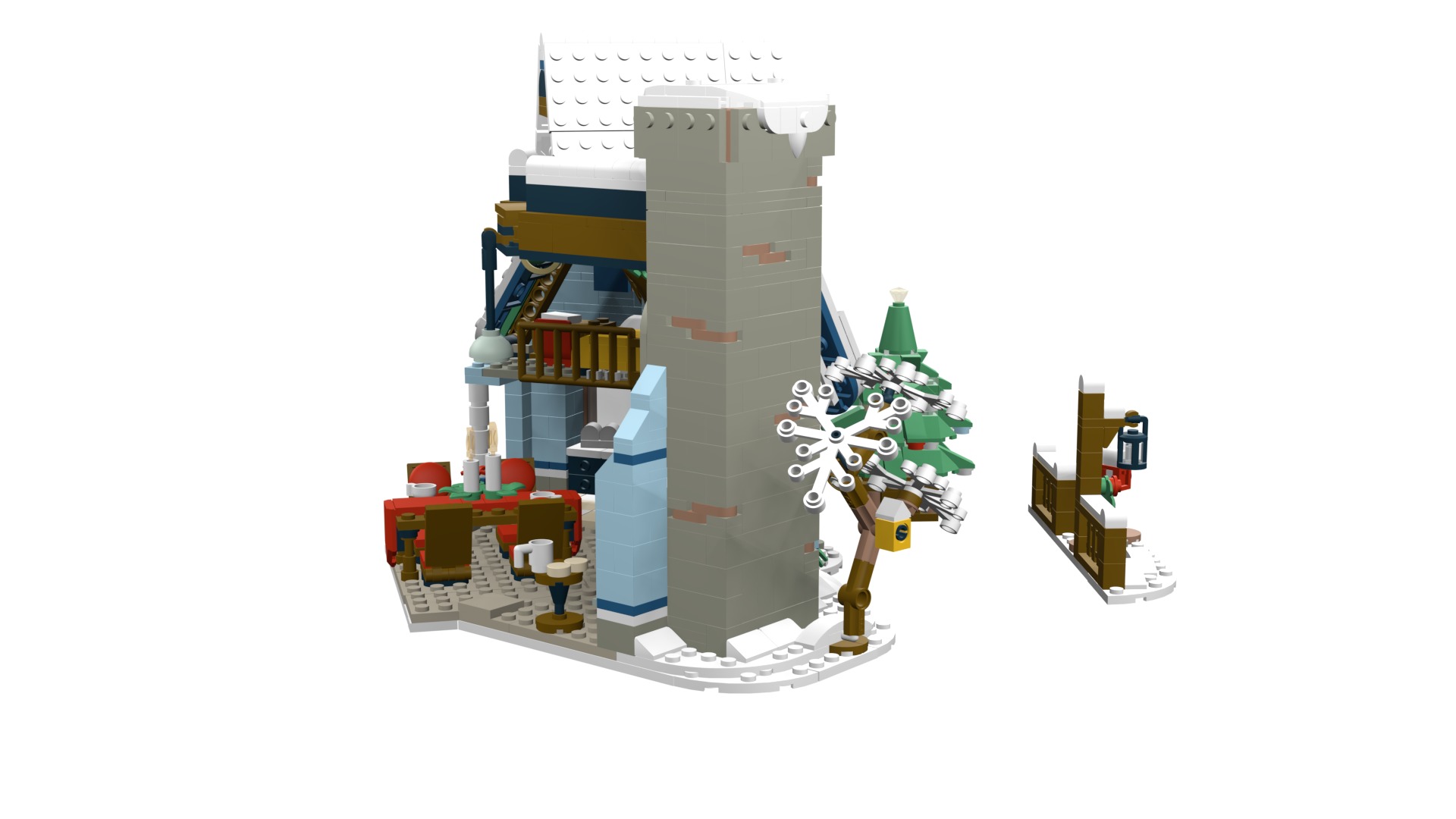 MocBricks3D - Lego 10293 Santa Visit 3D print model_25