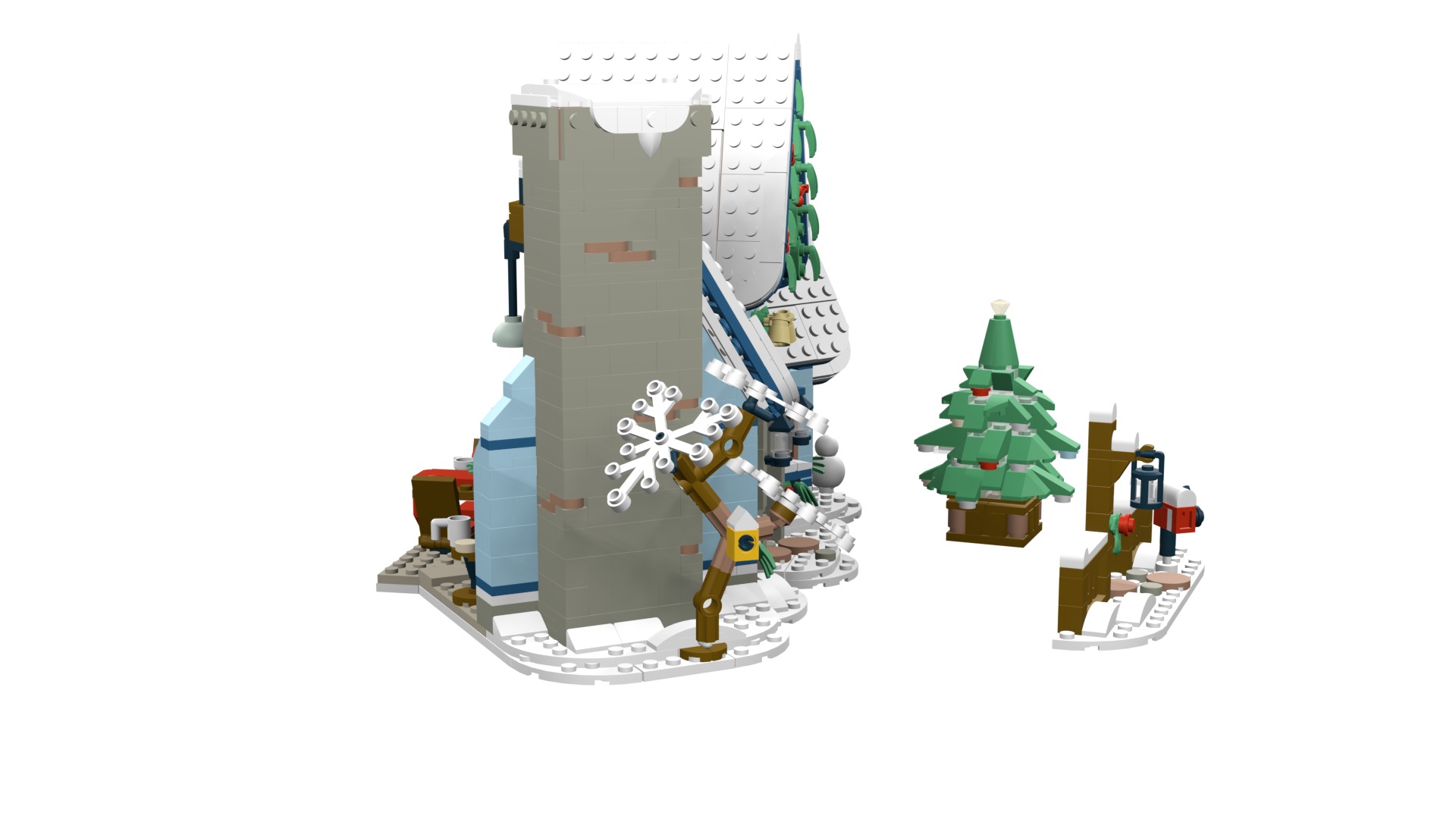 MocBricks3D - Lego 10293 Santa Visit 3D print model_22