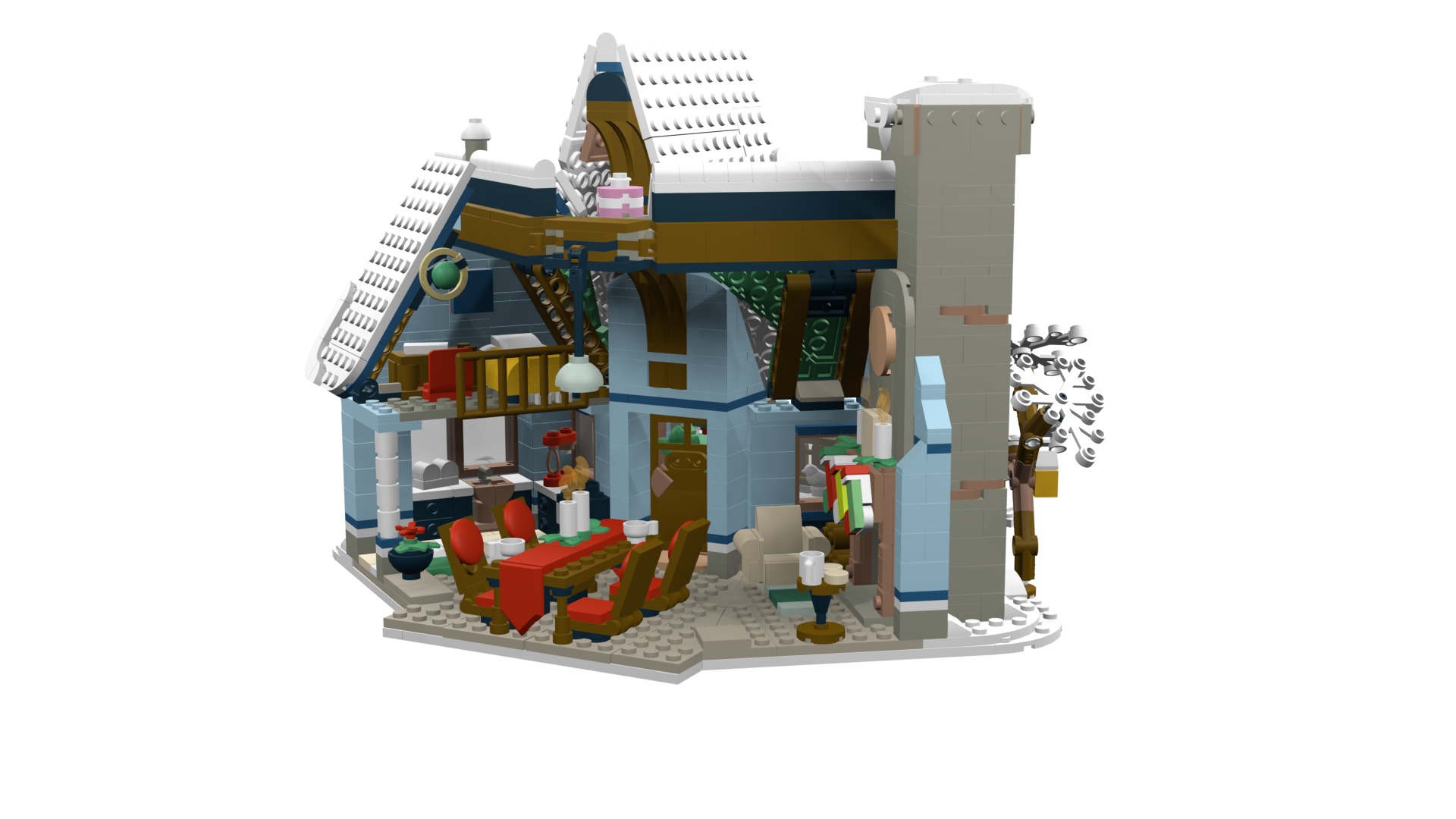 MocBricks3D - Lego 10293 Santa Visit 3D print model_31