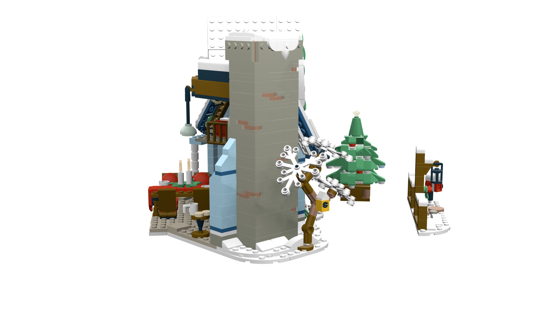 MocBricks3D - Lego 10293 Santa Visit 3D print model_24