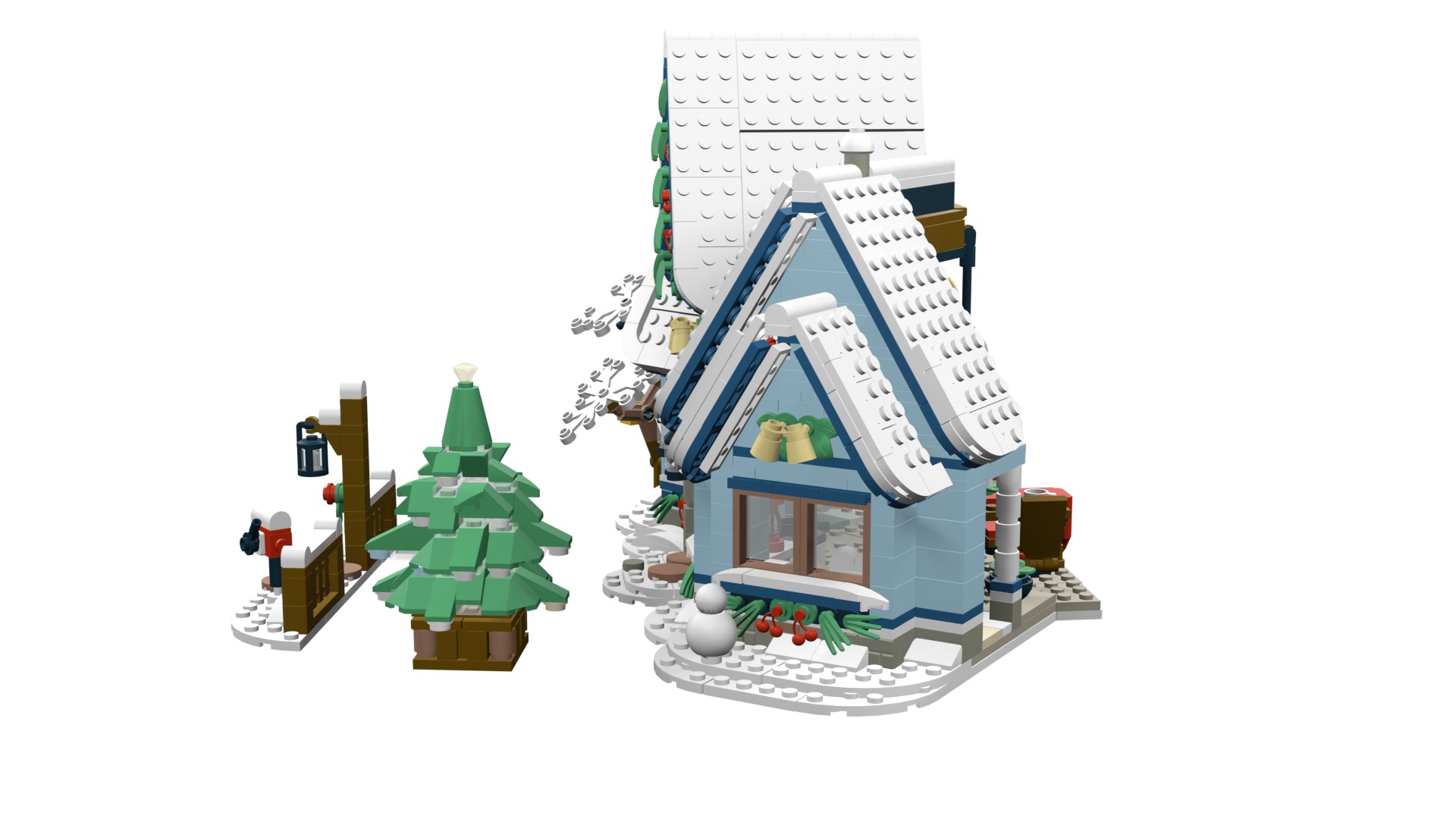 MocBricks3D - Lego 10293 Santa Visit 3D print model_46