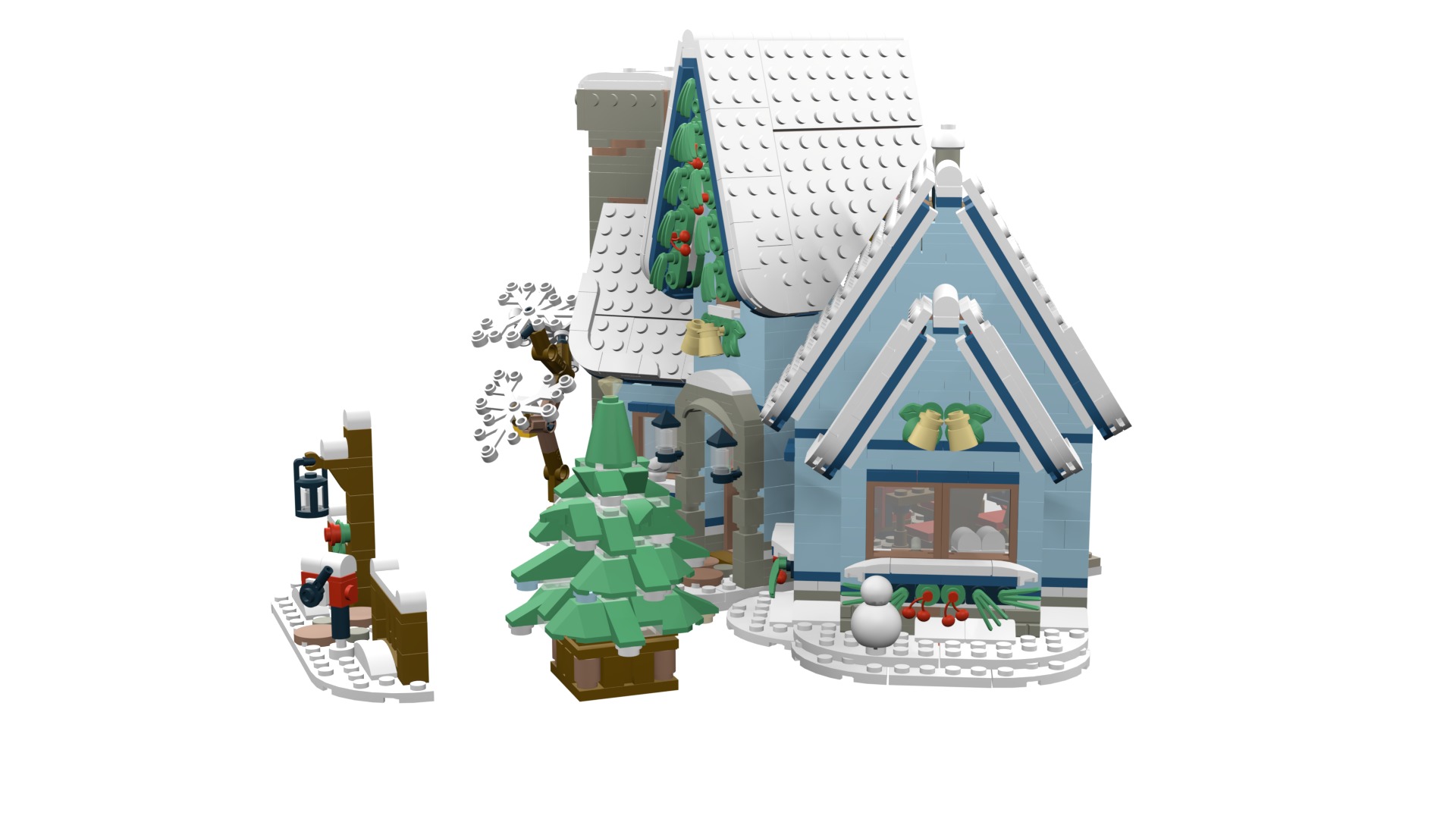 MocBricks3D - Lego 10293 Santa Visit 3D print model_49